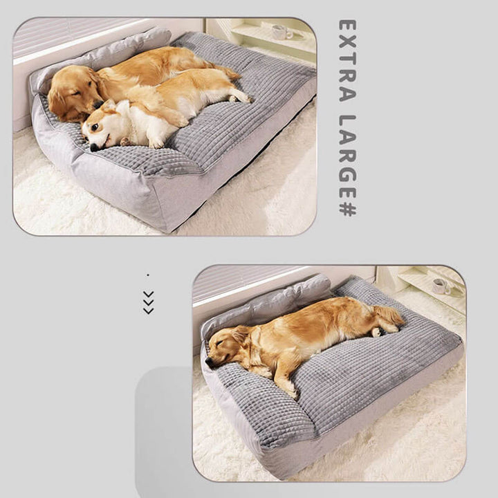 All-Season pet bed cover for dogs & cats, durable terylene, enhances pet comfort, washable