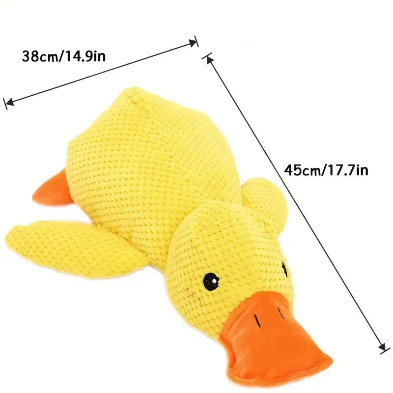 Strong duck dog toy for heavy chewers, offering long-lasting play and enrichment