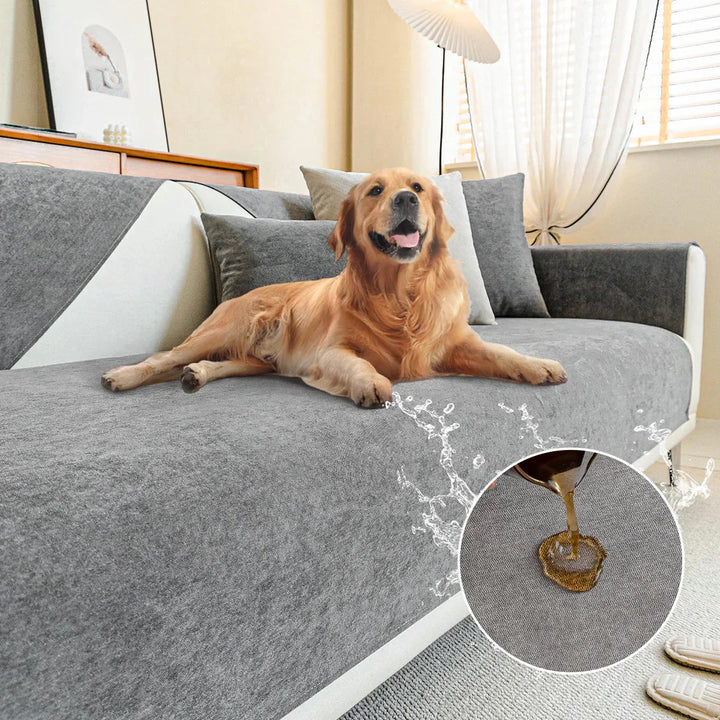 Eco-friendly pet furniture sofa scratch protector, durable fabric