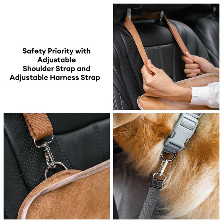 Airline approved eco-friendly pet carrier with ventilation panels