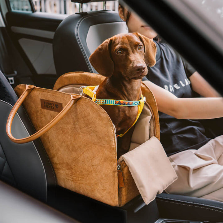 Unisex pet carrier travel bag made from recycled materials, airline approved