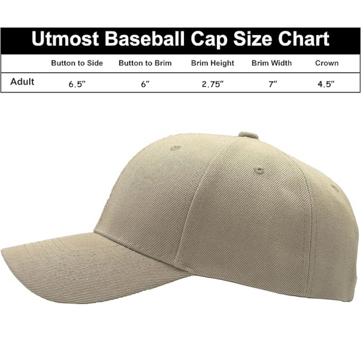 Versatile adjustable performance baseball cap, unisex sustainable headwear for all active outdoor sports.