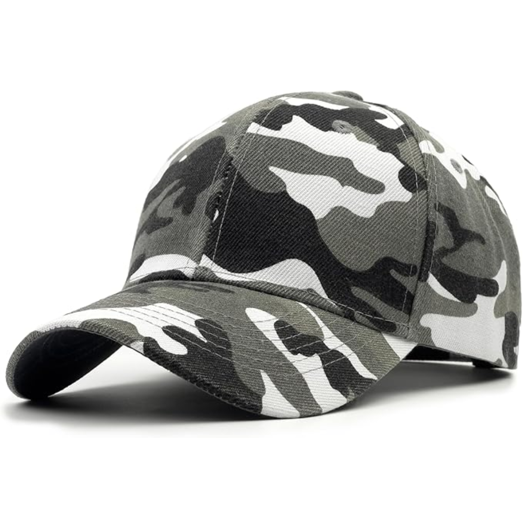 Unisex baseball cap for outdoor gear, sports, and activewear. Breathable, adjustable, sun protection.