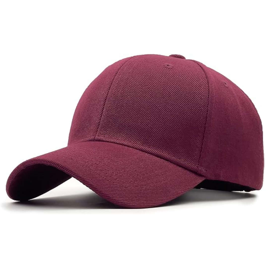 High-performance unisex baseball cap, adjustable & sustainable, great for active outdoor sports.
