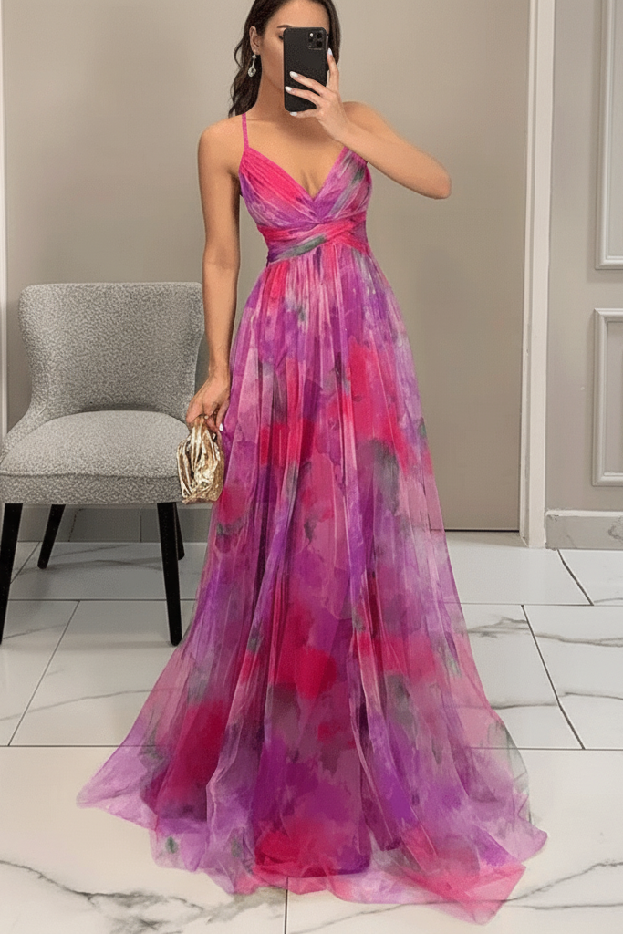 Modern women's sleeveless maxi dress, a stylish and flowy piece for fashion-forward summer and vacation outfits.