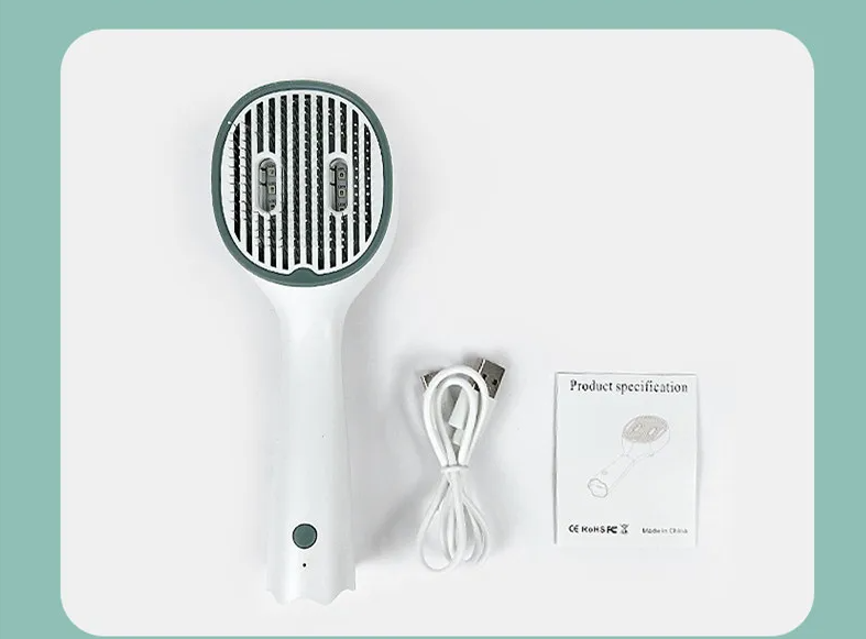 Advanced electric hair brush for smooth, straight, and frizz-controlled hair