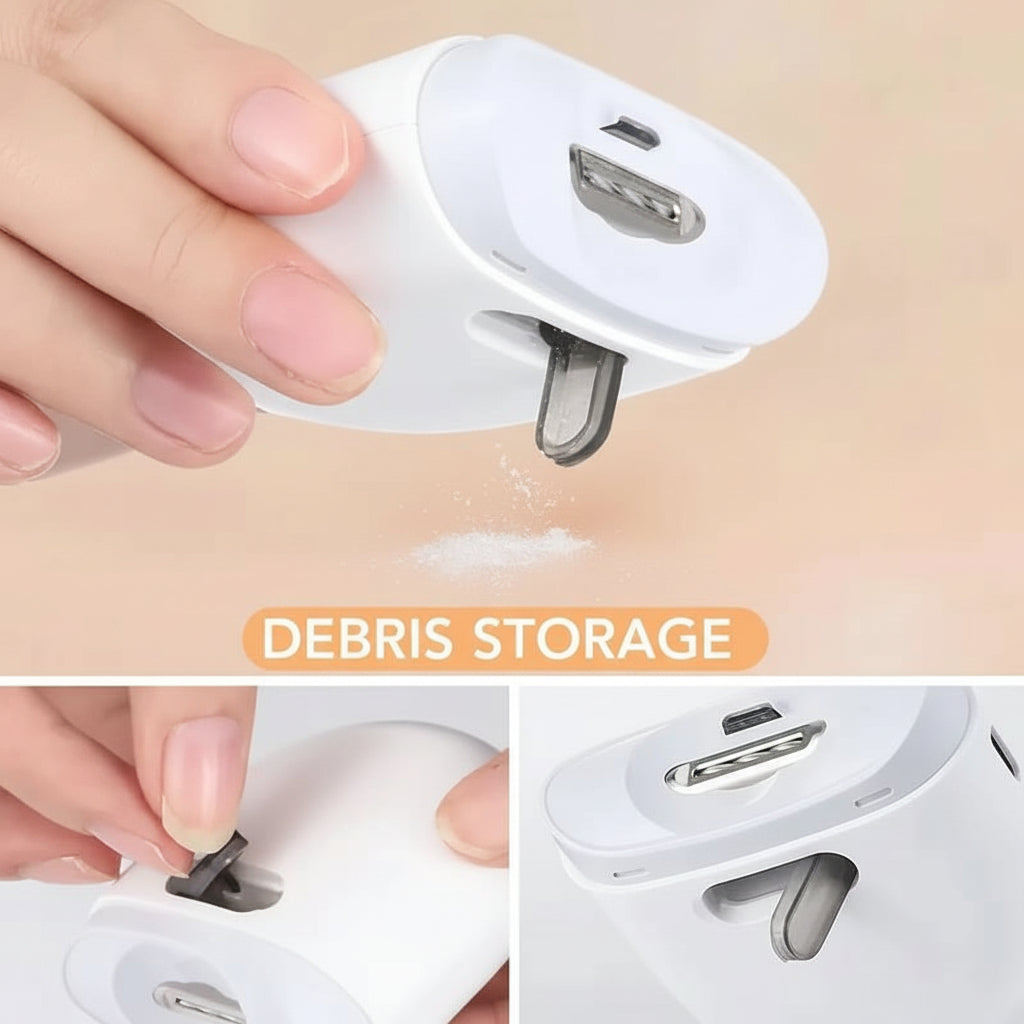 Transform your nails with this efficient electric home spa manicure and pedicure beauty tool.