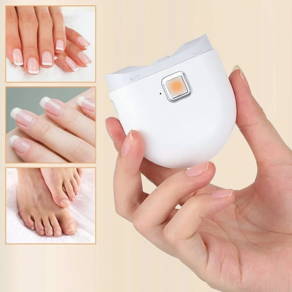 Easy-to-use electric nail file for safe, gentle, and effective nail grooming & personal care.