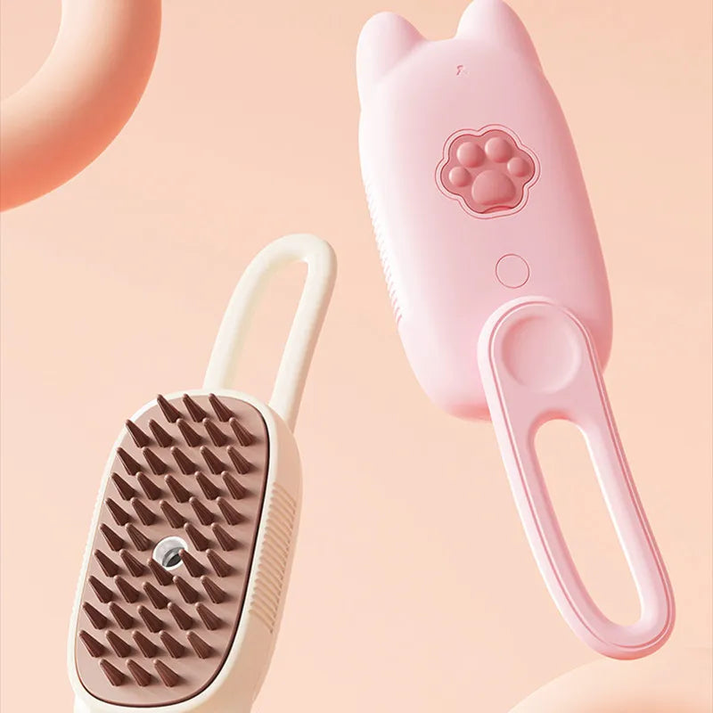Gift-ready electric scalp massager with cute cat ear design, perfect for relaxation and scalp care