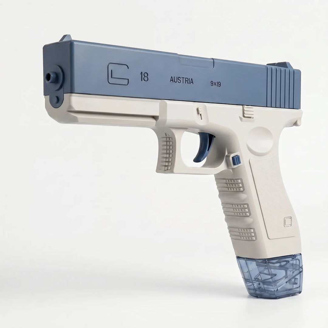 Rechargeable electric water gun, an automatic blaster for endless summer play. Ideal water toy for all ages.