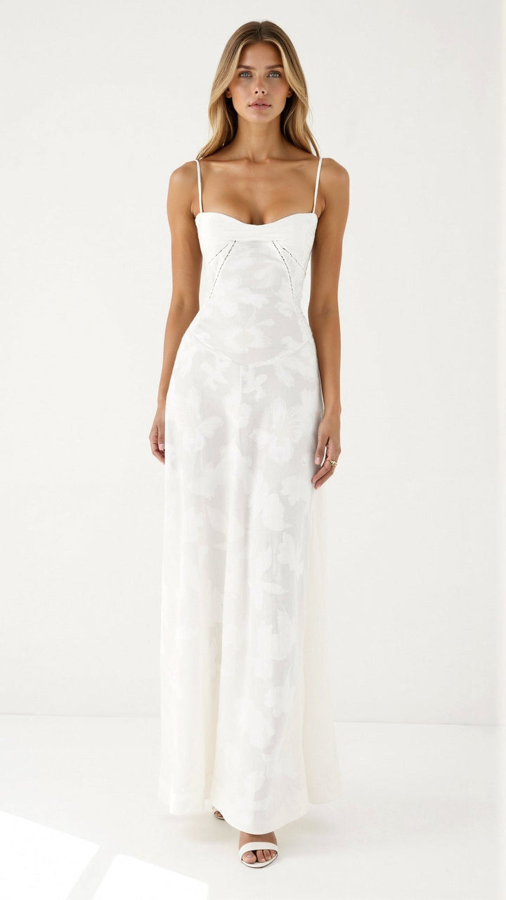 Stunning black elegant strap maxi dress for women, perfect for formal parties & evening events.