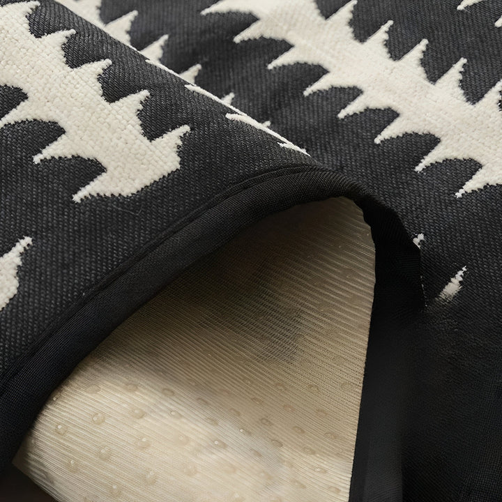 Modern decor chevron chenille sofa cover, a stylish pet friendly furniture protector
