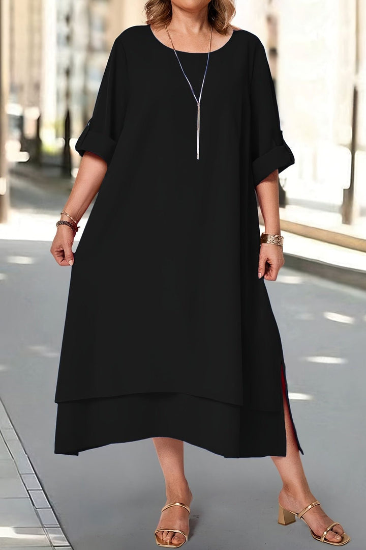 Gorgeous evening wear elegant maxi dress for women, a formal flowy gown for any special event.