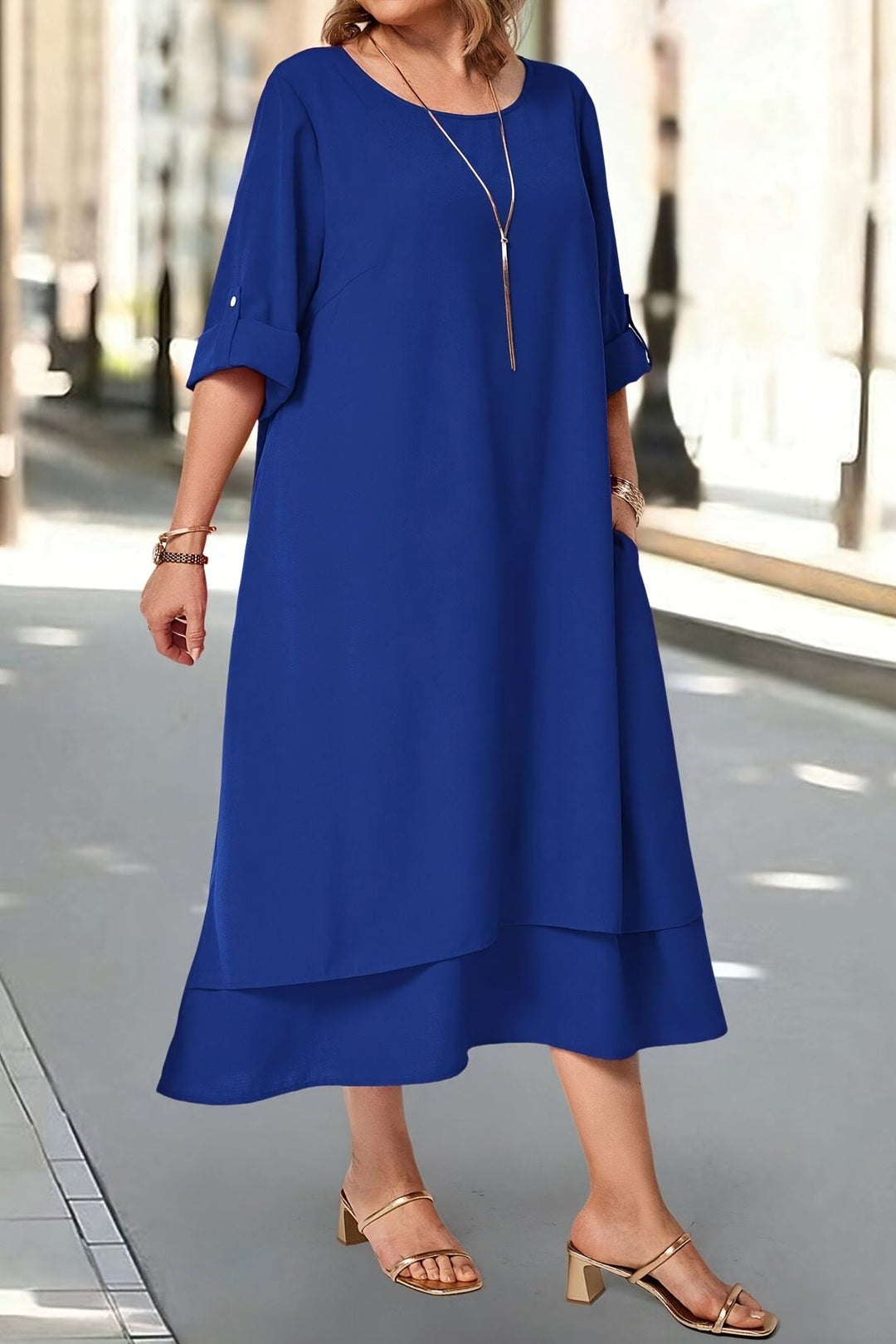 Versatile elegant maxi dress for women, a formal gown suitable for weddings, galas, and special occasions.