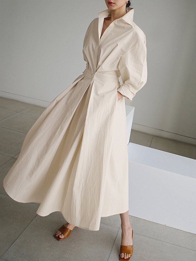 Women's comfortable flowy long maxi dress. Effortless style for casual or elegant occasions. Summer wear.