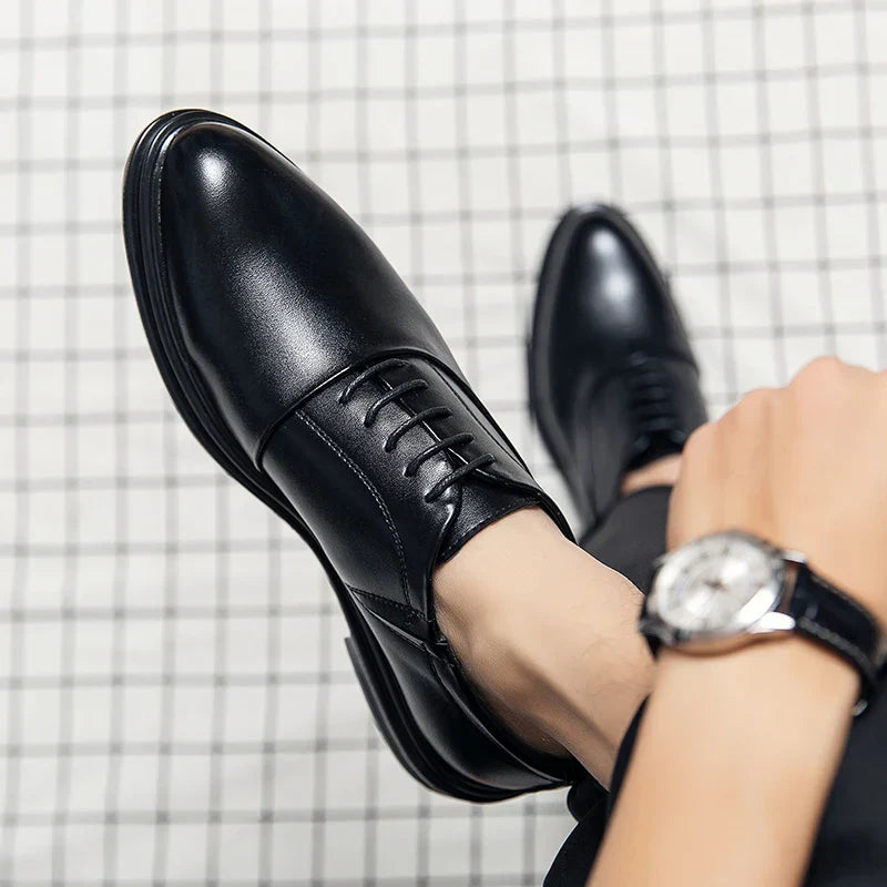 Men's Elegant Formal Dress Shoes. Premium classic footwear suitable for office, business & wedding events.