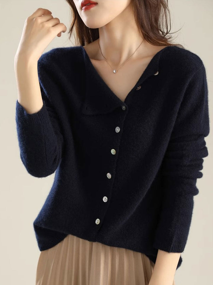 Beautiful open-front cardigan for women. Cozy, elegant, and comfortable, perfect for fall fashion outfits.