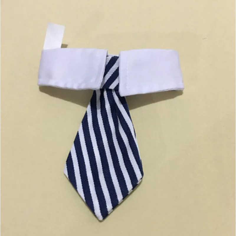 Pet collar with attached large red bow tie, designed for festive dog and cat events.