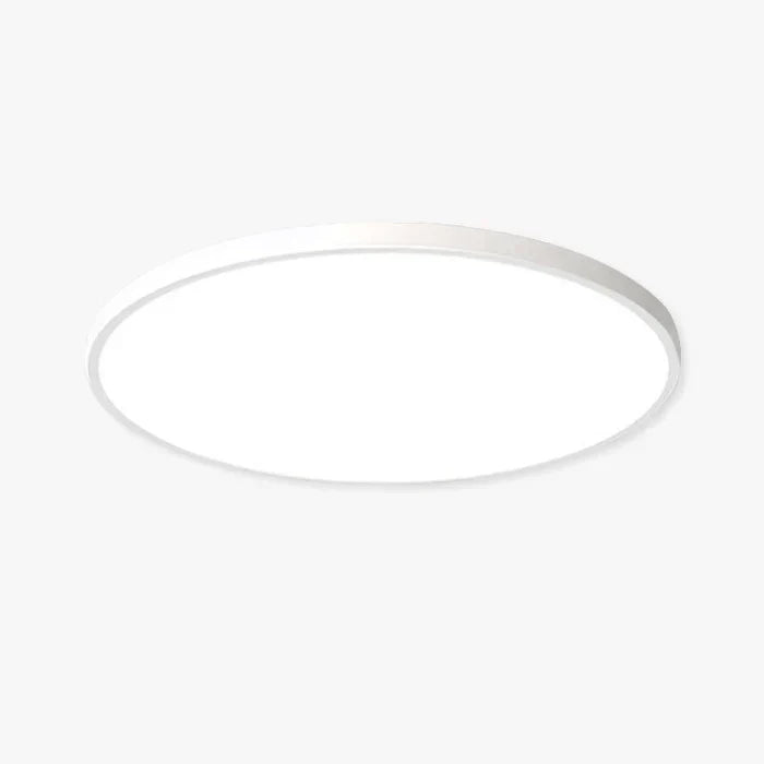 Elegant round LED ceiling light, perfect for modern home living rooms.
