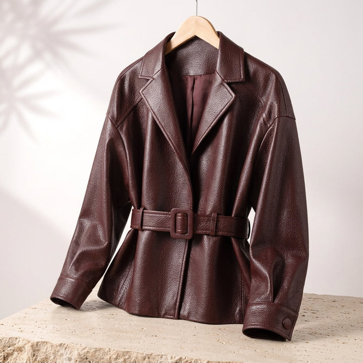 Elegant tailored women's jacket for timeless style. Chic & versatile outerwear, perfect for fall & winter fashion.