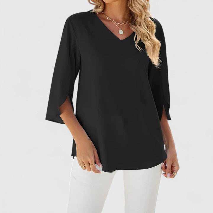 Elegant women's blouse, a sophisticated and versatile addition to ladies' fashion.