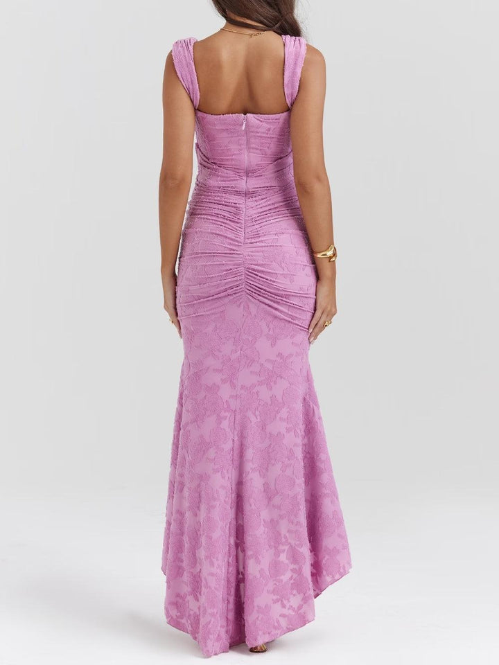 Beautiful women's special occasion dress, elegant mermaid fit with a corset top.