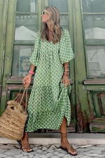 Green & White
