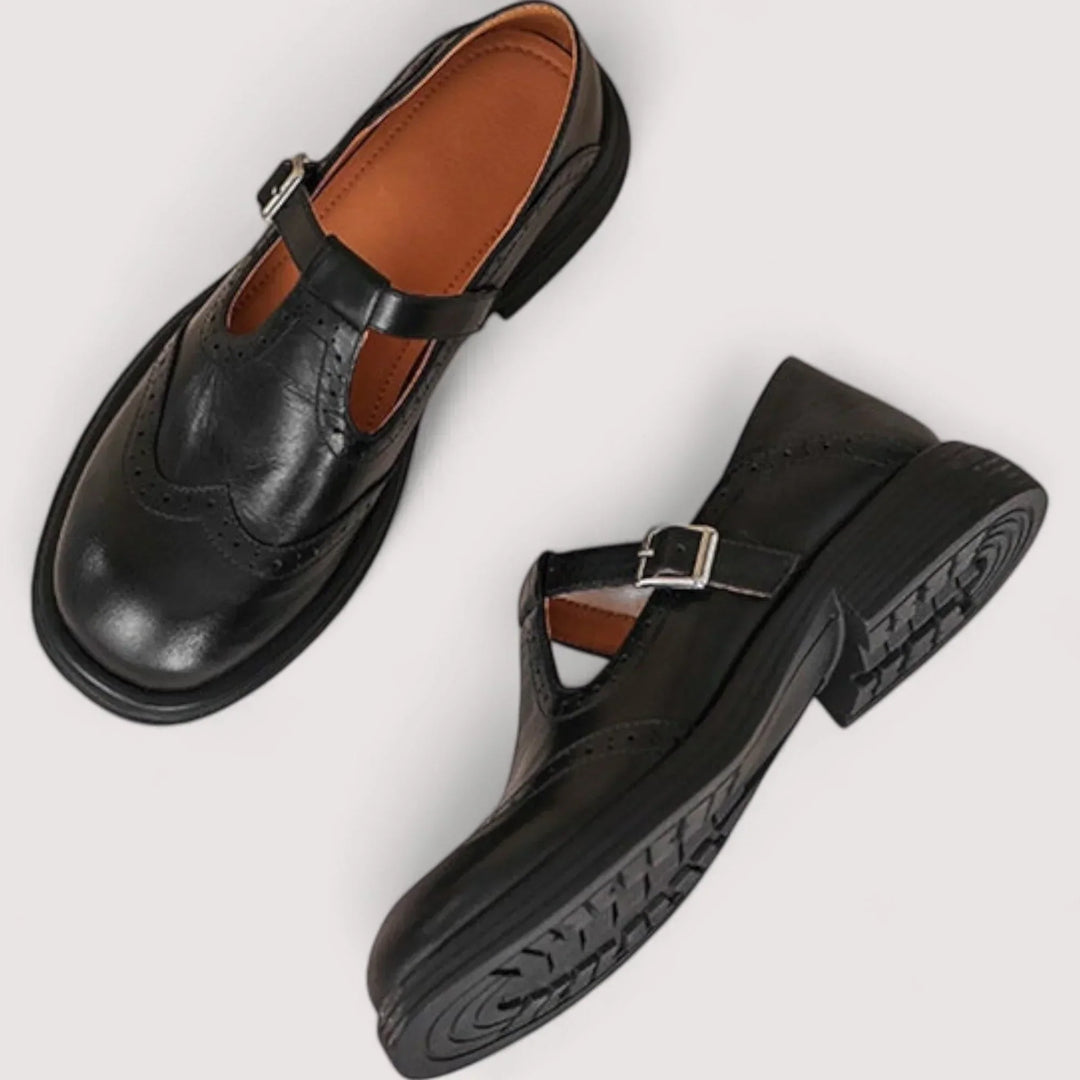 Stylish women's Mary Jane shoes with advanced orthopedic arch support for ultimate all-day foot comfort.