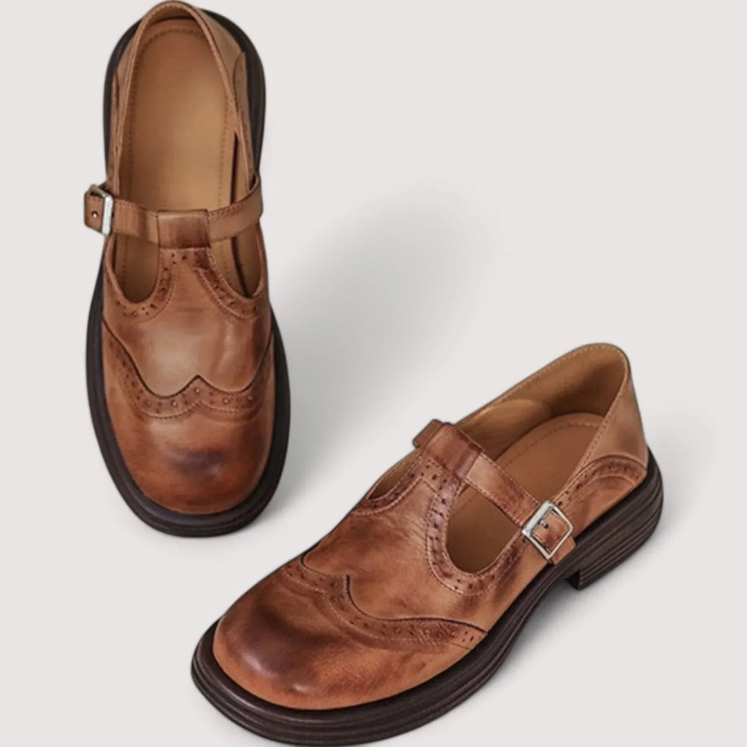 Women's Mary Jane comfort shoes, orthopedic design with a secure strap and built-in arch support.