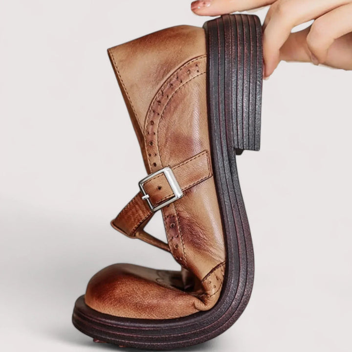 Orthopedic Mary Jane women's shoes, ideal for all-day comfort, walking, and elegant casual wear.