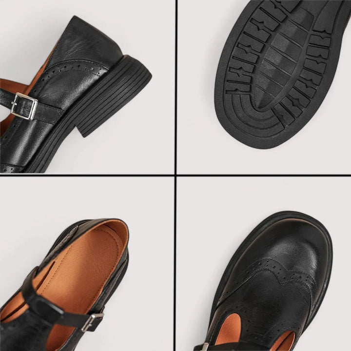 Elegant comfort women's Mary Jane shoes with orthopedic arch support, perfect for stylish walking.