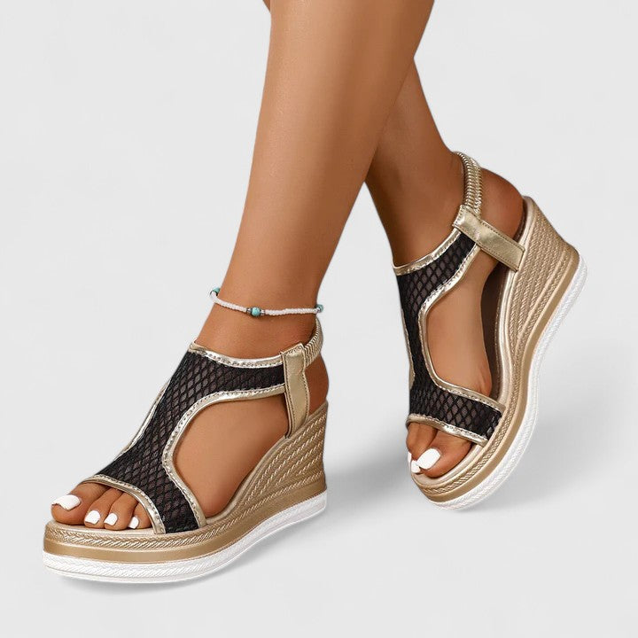 Orthopedic women's fashion sandals for pain relief, foot support, and stylish summer wear.
