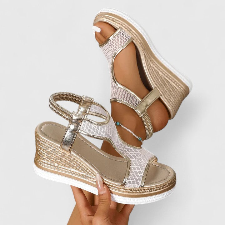 Women's elegant comfort sandals offering excellent arch support and pain relief for daily wear.