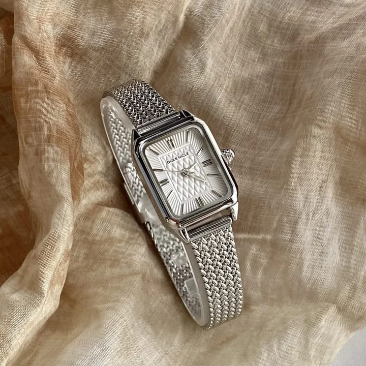 Classic elegant petite women's wristwatch, perfect timeless fashion accessory for her.
