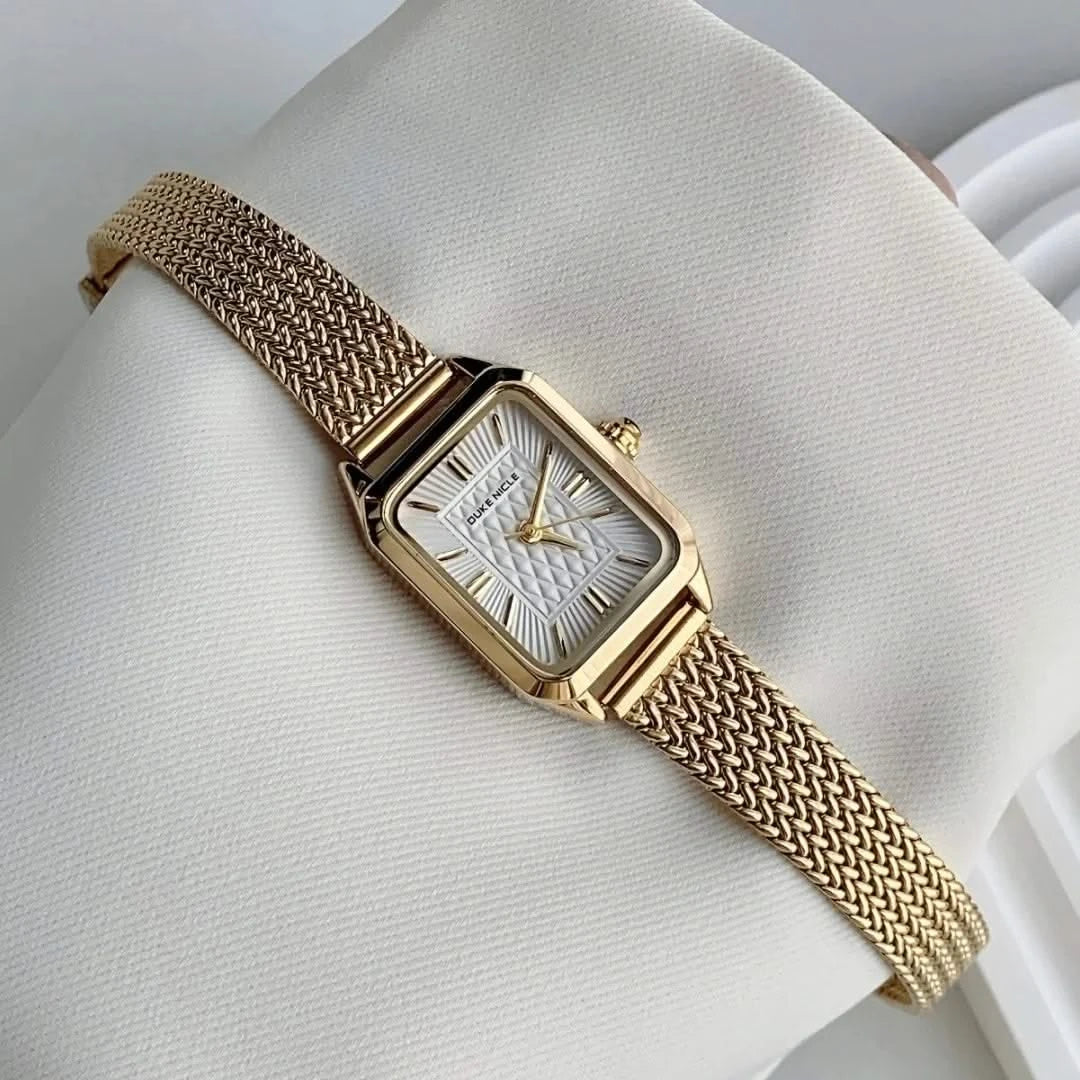 Sleek design ladies' wristwatch, petite and elegant, a classic fashion accessory for women.