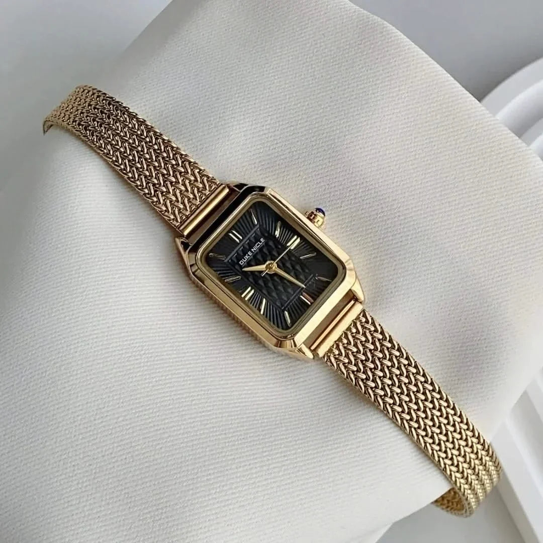 Petite women's wristwatch, elegant and sleek, a timeless fashion accessory for any occasion.