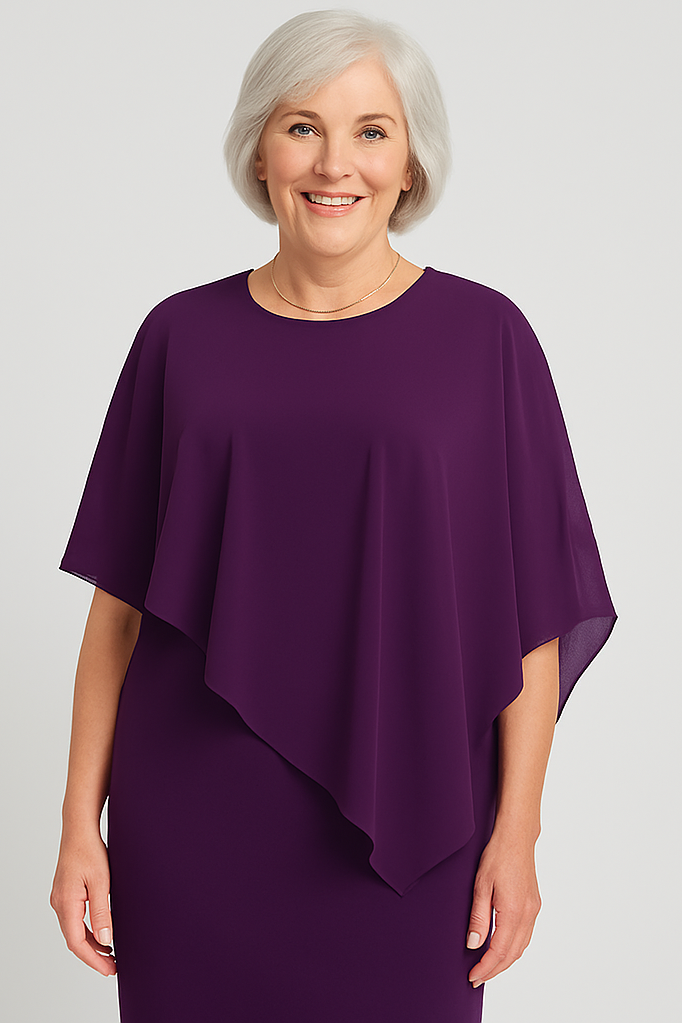 Elegant women's pleated midi dress with a flattering fit, perfect for formal and party occasions. Chic style.