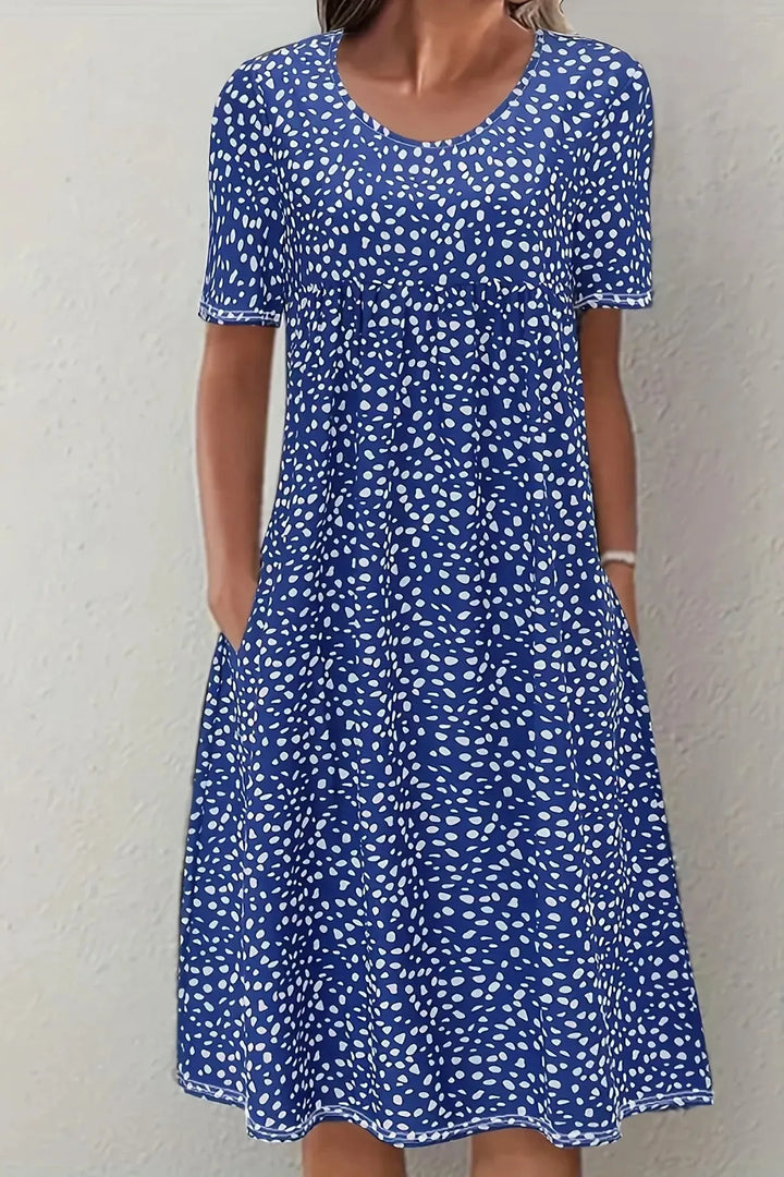Chic black Women's Midi Dress, featuring a pleated waist. An elegant choice for formal occasions and events.