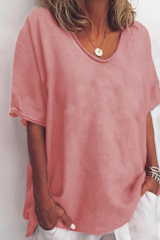 Beautifully printed women's elegant blouse, a versatile fashion top suitable for work or leisure.