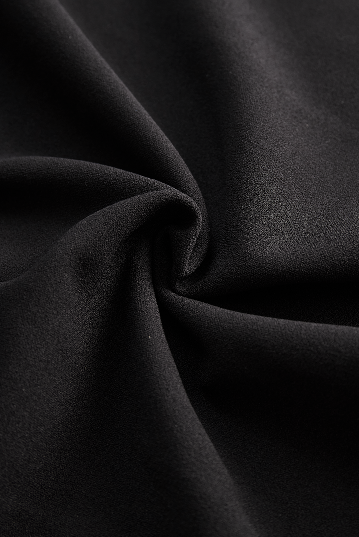 Women's classic sheath midi dress with a sophisticated mandarin collar & stylish belt. Office to cocktail.