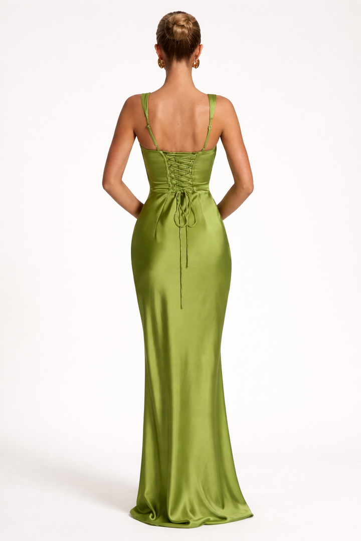 Stylish women's sleeveless maxi dress. Versatile slim fit design for evening, party or formal occasions. Long & elegant.