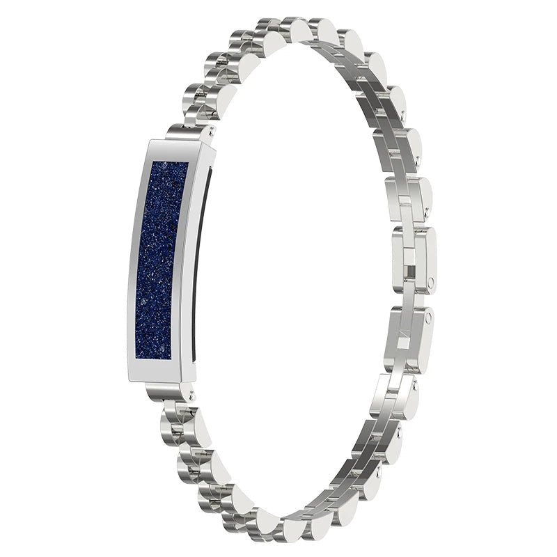 Elegant women's smart bracelet, multi-sport fitness & activity tracker, stylish wearable tech.