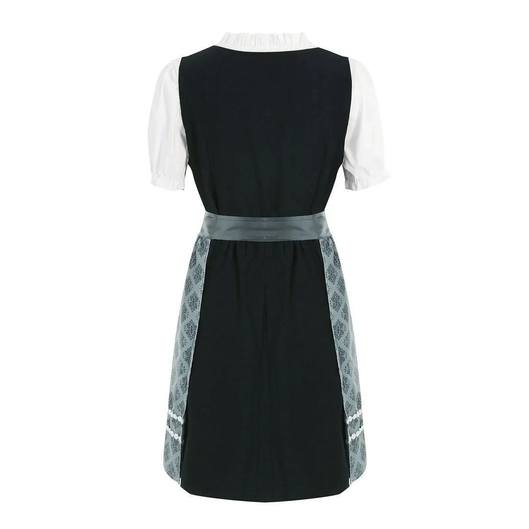 Beautiful traditional Bavarian Dirndl dress for women, elegant cultural clothing for special occasions.