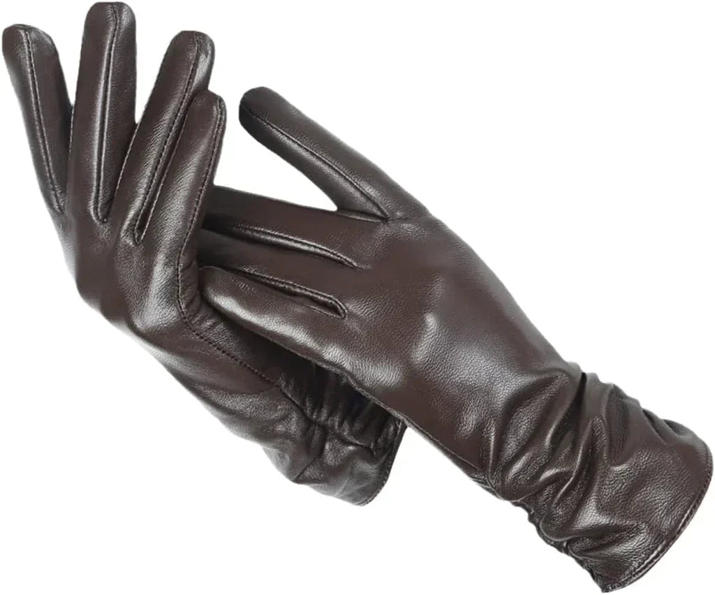 Classic women's warm winter gloves, cozy and stylish accessories for elegant cold weather protection.