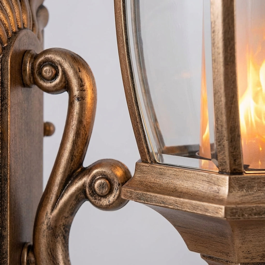 Cozy Emberelle LED flame bulb creating a warm, safe flickering light. Perfect ambient lighting for any room.