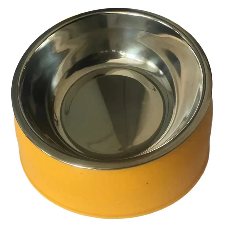Healthy eating: ergonomic cat food bowl, raised design, pet accessories.