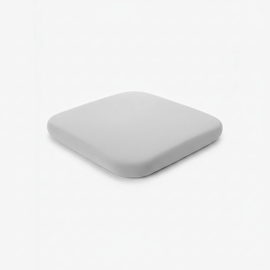 Orthopedic memory foam coccyx pillow for tailbone pain relief & improved posture in any seat.