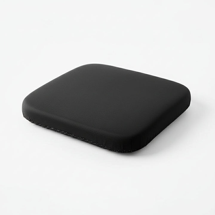 Therapeutic memory foam seat cushion for sciatica & coccyx pain, offering superior back support.