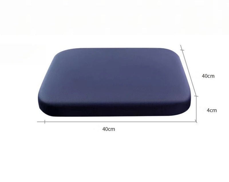 Posture correcting memory foam seat cushion for all-day comfort, perfect for office, home, or travel.