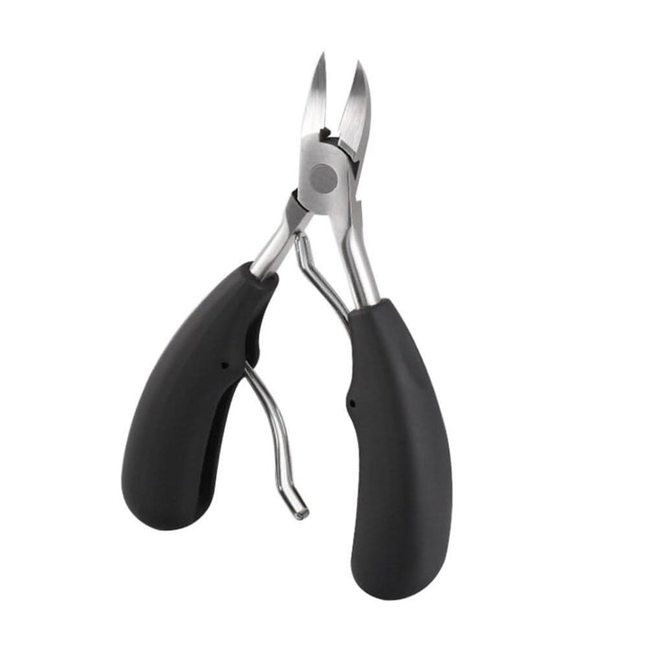 Foot care beauty tool: Ergonomic nail scissors designed for thick & ingrown toenails, easy grip.